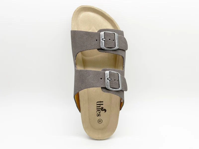 thies 1856 ® Eco Bio Sandal vegan charcoal