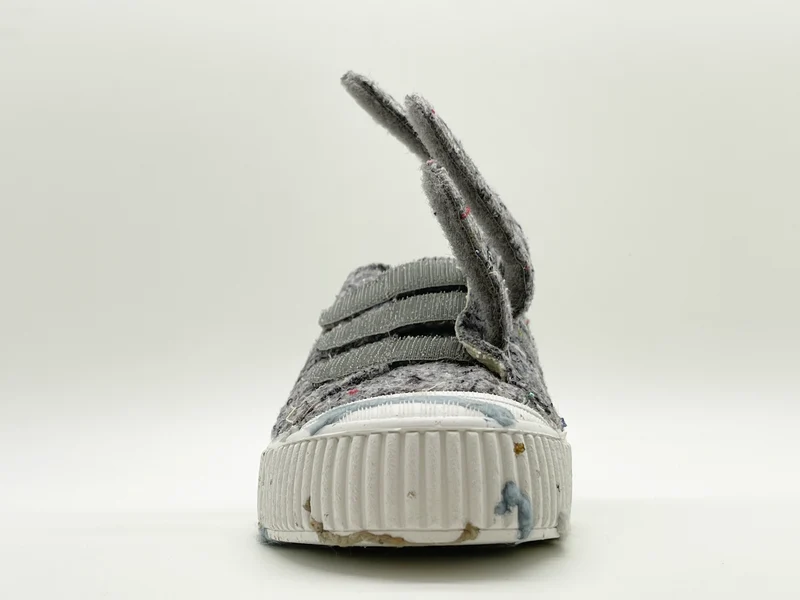 nat-2™ Mover Low Velcro grey vegan, aus recycelten Textilien
