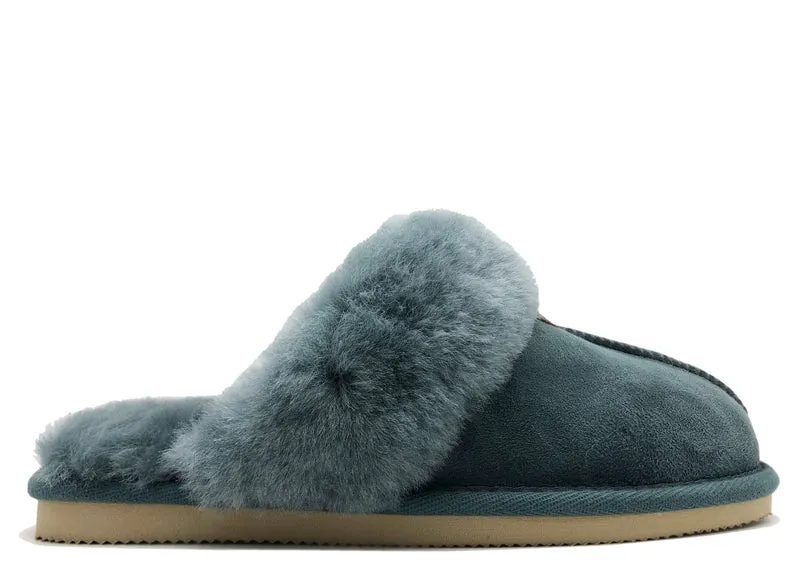 thies 1856 ® Sheepskin Slipper petrol