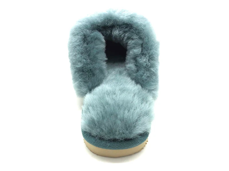 thies 1856 ® Sheepskin Slipper petrol