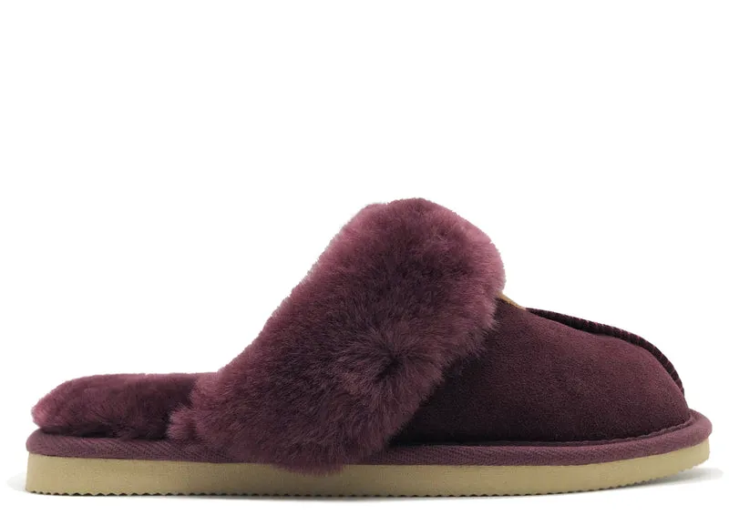 thies 1856 ® Sheepskin Slipper granate