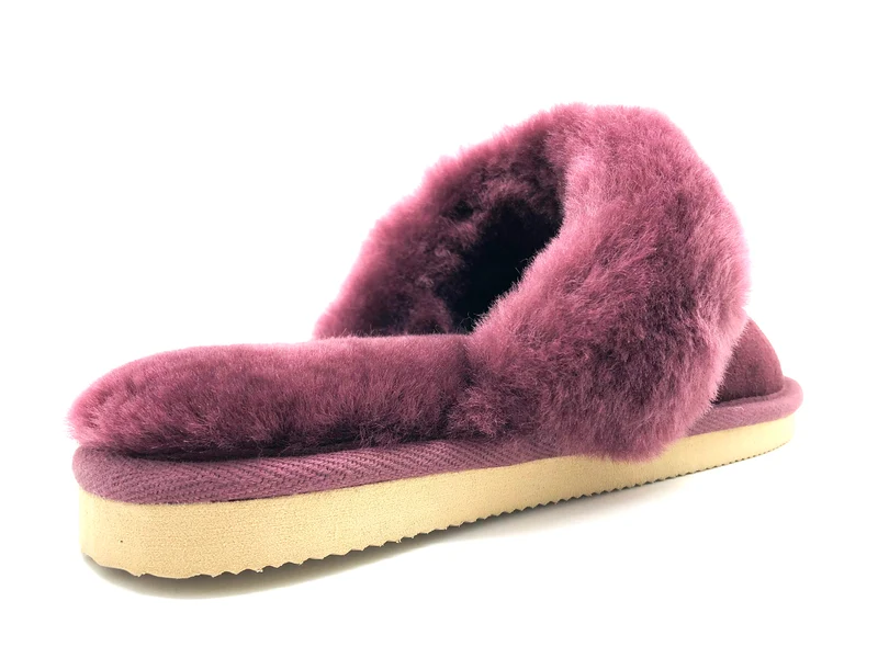 thies 1856 ® Sheepskin Slipper granate