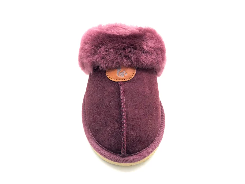 thies 1856 ® Sheepskin Slipper granate