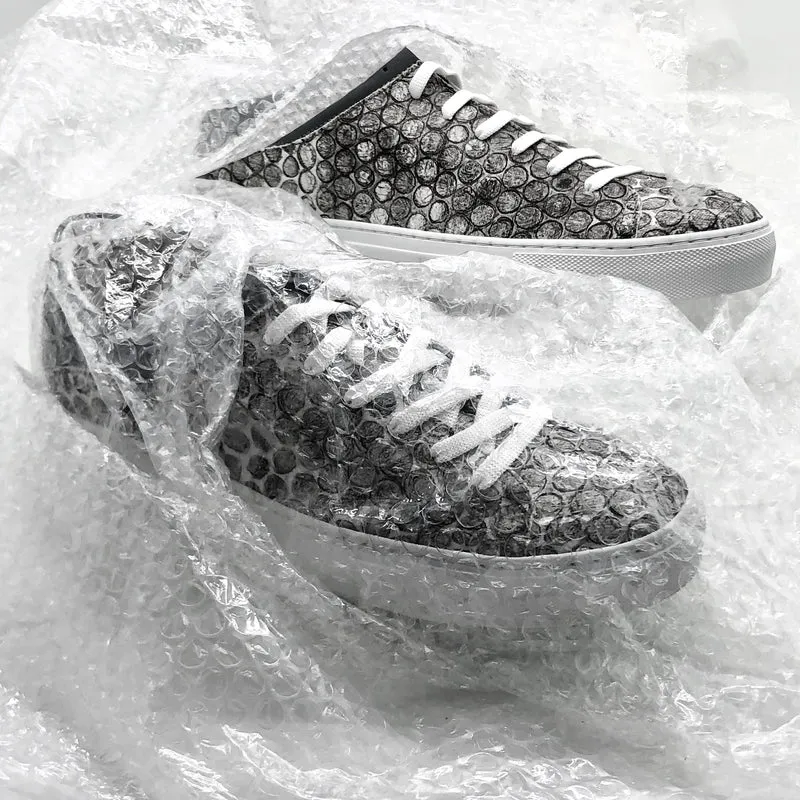 nat-2™ Sleek Low recycled bubble wrap grey