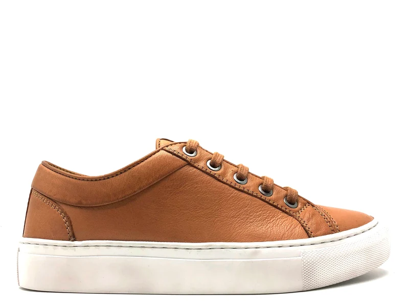 thies ® Olivenleder ® Sneakers biscotto
