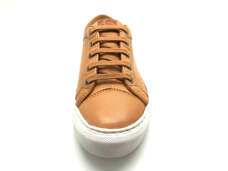 thies ® Olivenleder ® Sneakers biscotto