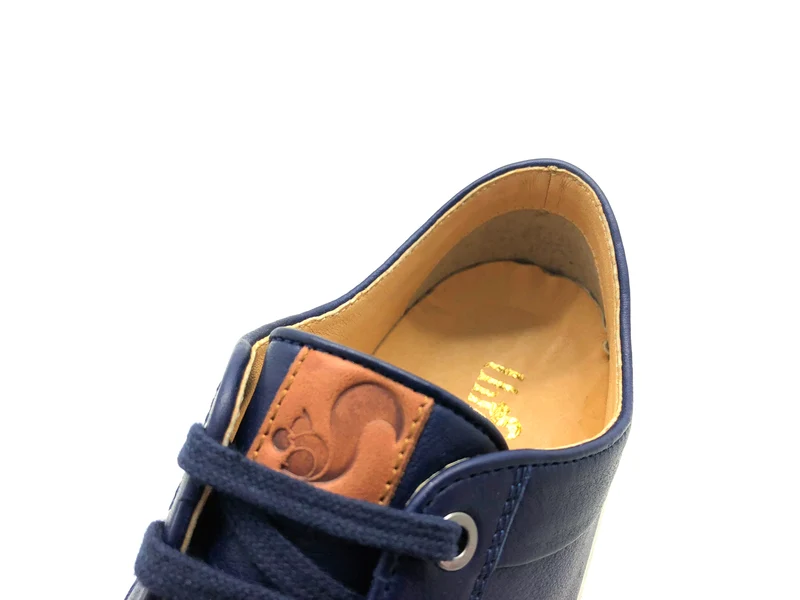 thies ® Olivenleder ® Sneakers navy