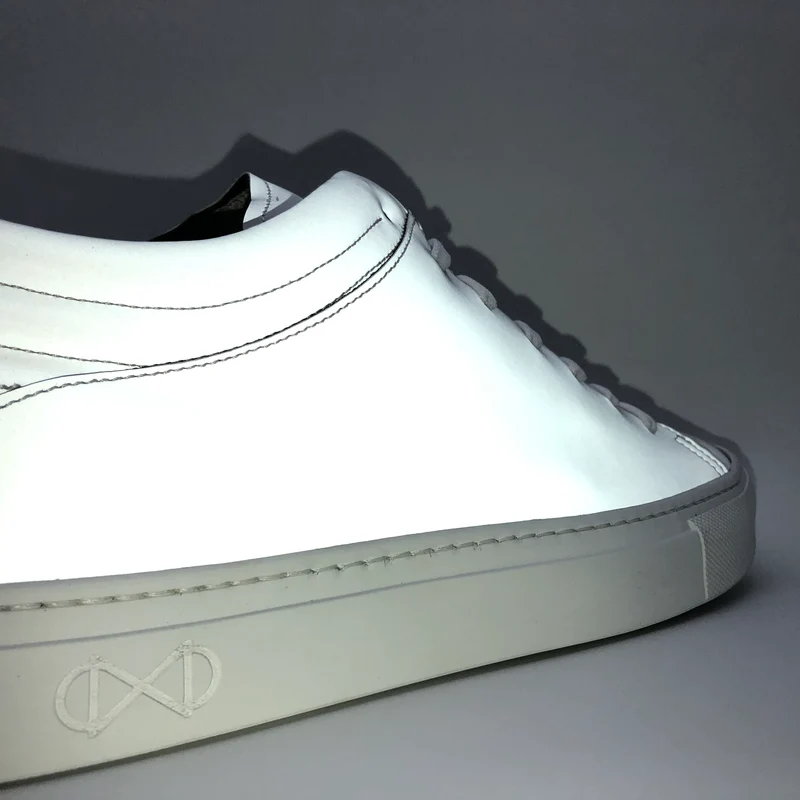 nat-2™ Sleek Low vegan white reflective