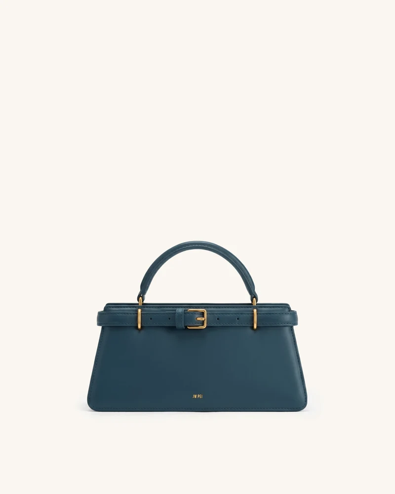 Elena Klassische Henkeltasche - Navyblau