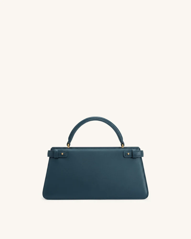 Elena Klassische Henkeltasche - Navyblau