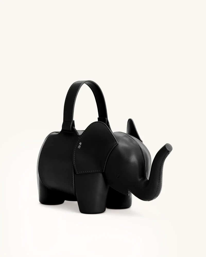 Claire Handtasche in Elefantenform - Schwarz