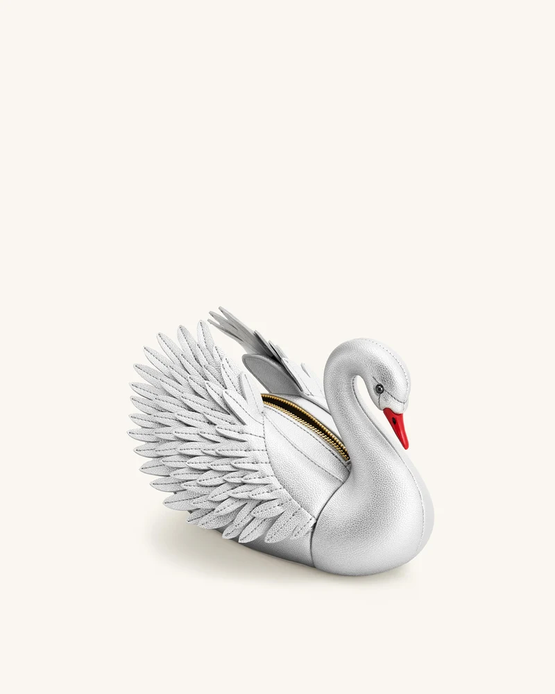 Alani Schwanförmige Umhängetasche - Silber
