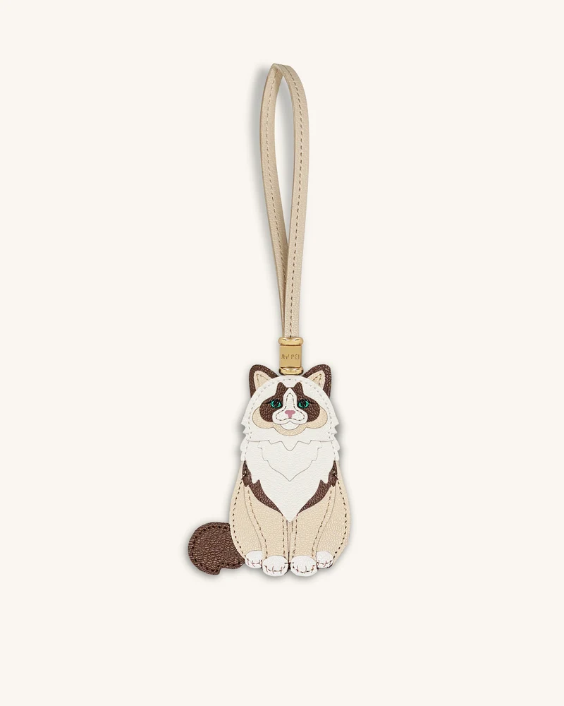 Bag Charm Ragdoll-Katze - Beige