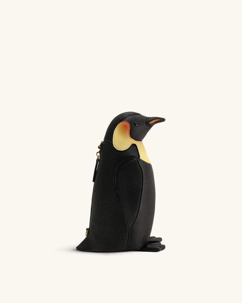 Pia Pinguin Umhängetasche - Schwarz