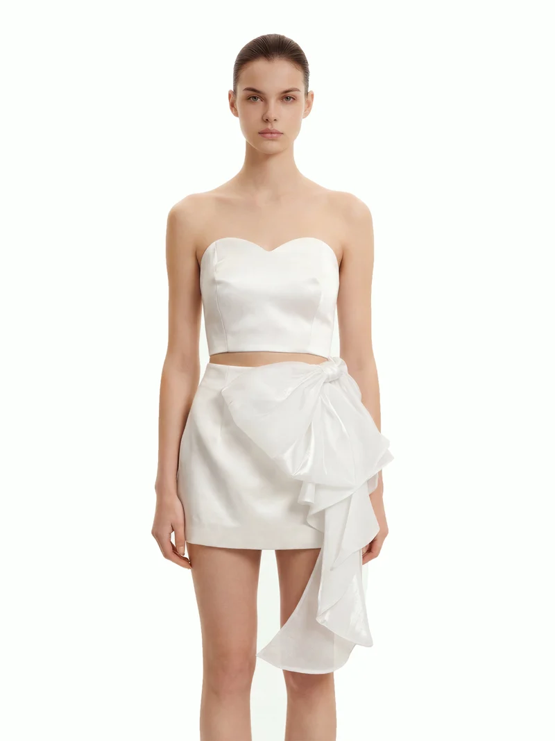 Sweetheart Bustier - Weiß