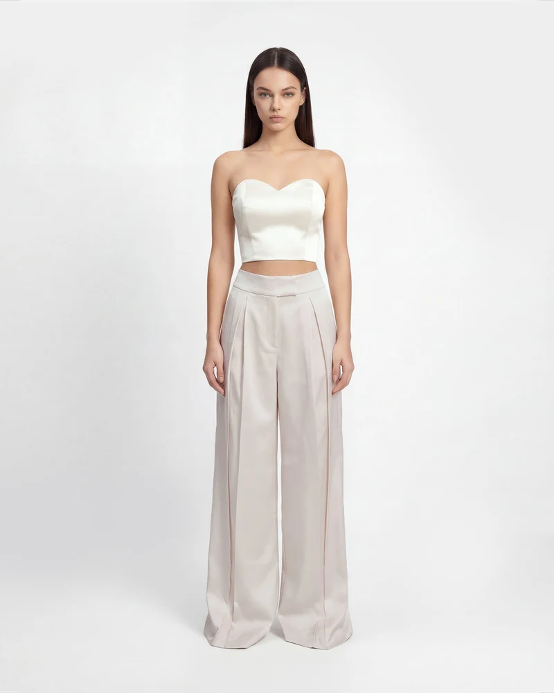 Sweetheart Bustier - Weiß