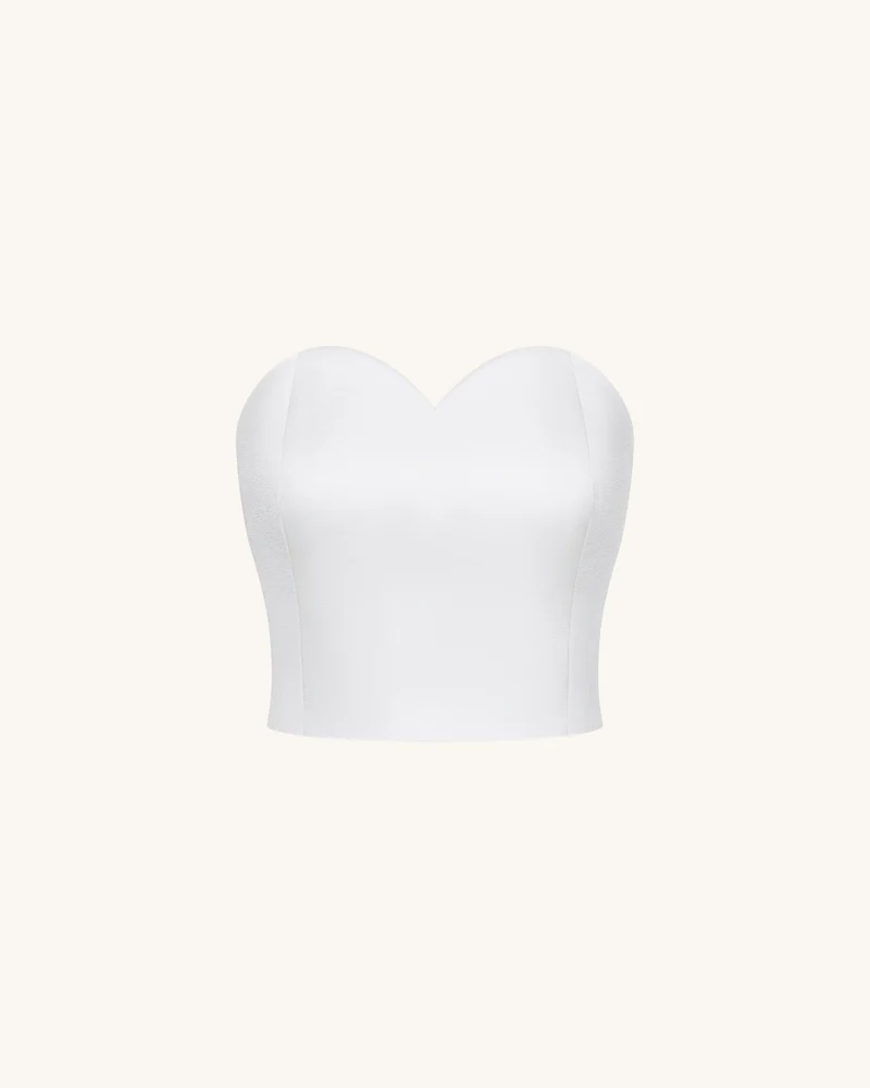 Sweetheart Bustier - Weiß