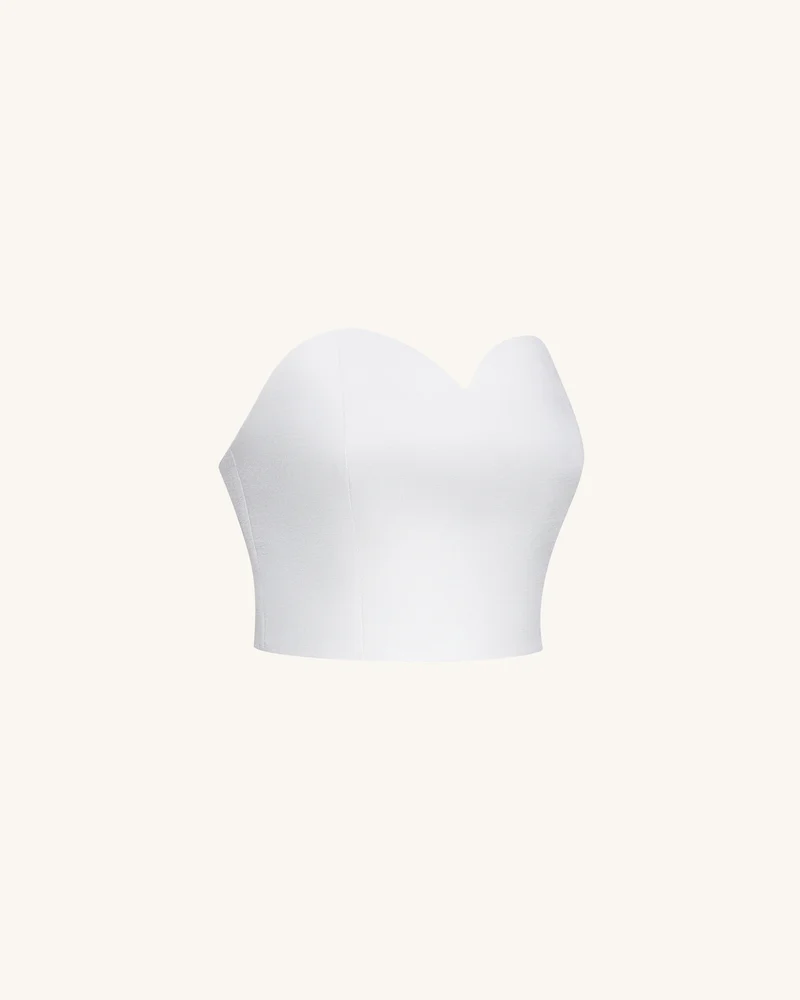 Sweetheart Bustier - Weiß