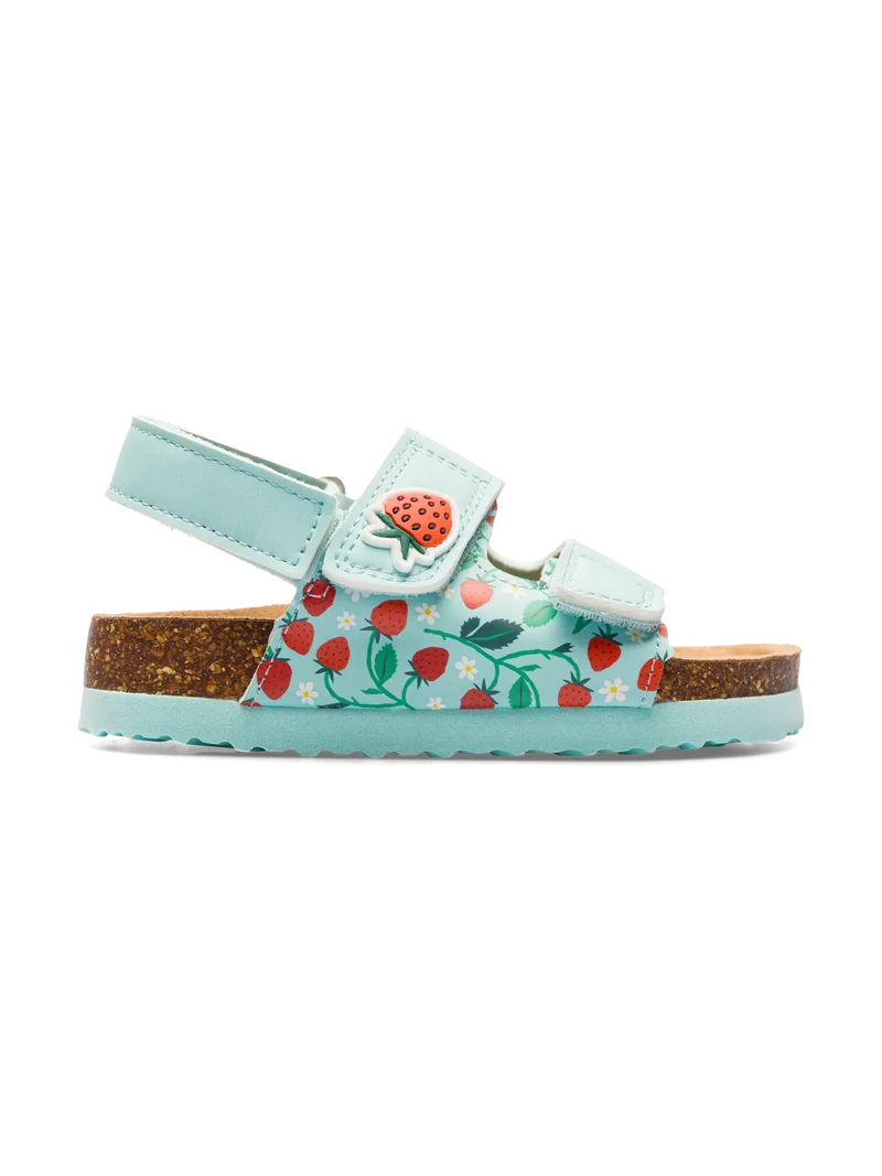 Korksandalen für Kinder Kleine Erdbeeren