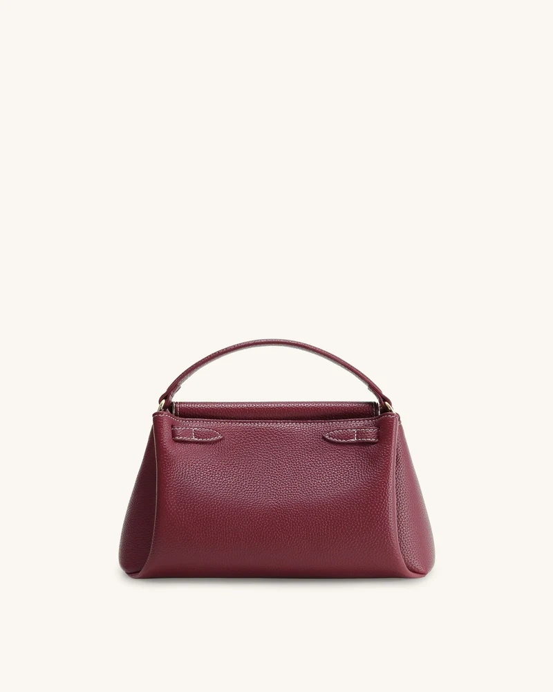 Carmen Henkeltasche - Burgunder
