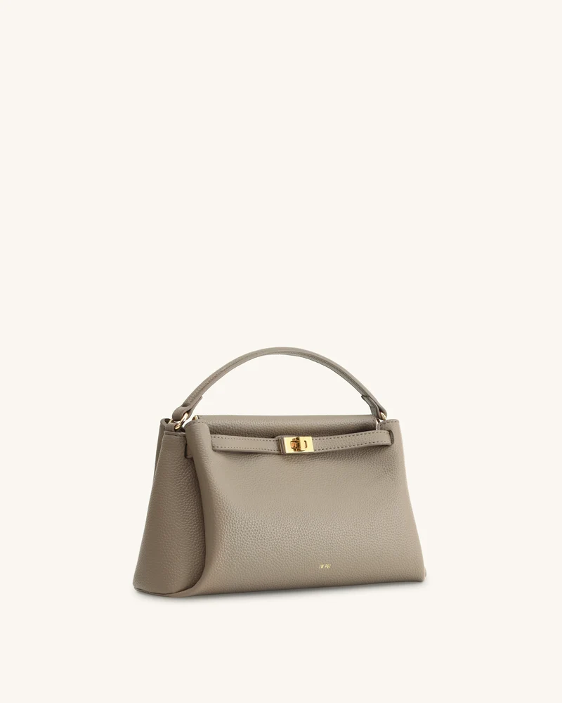 Carmen Henkeltasche - Taupe