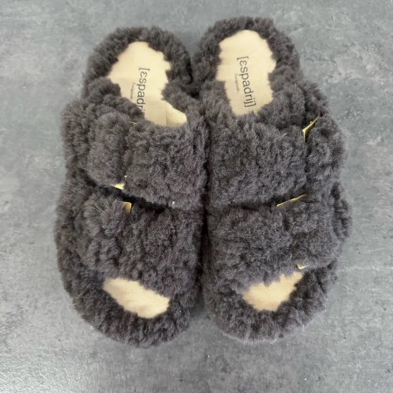 Espadrij l´originale Hausschuh "CLAQUETTE FUZZY"