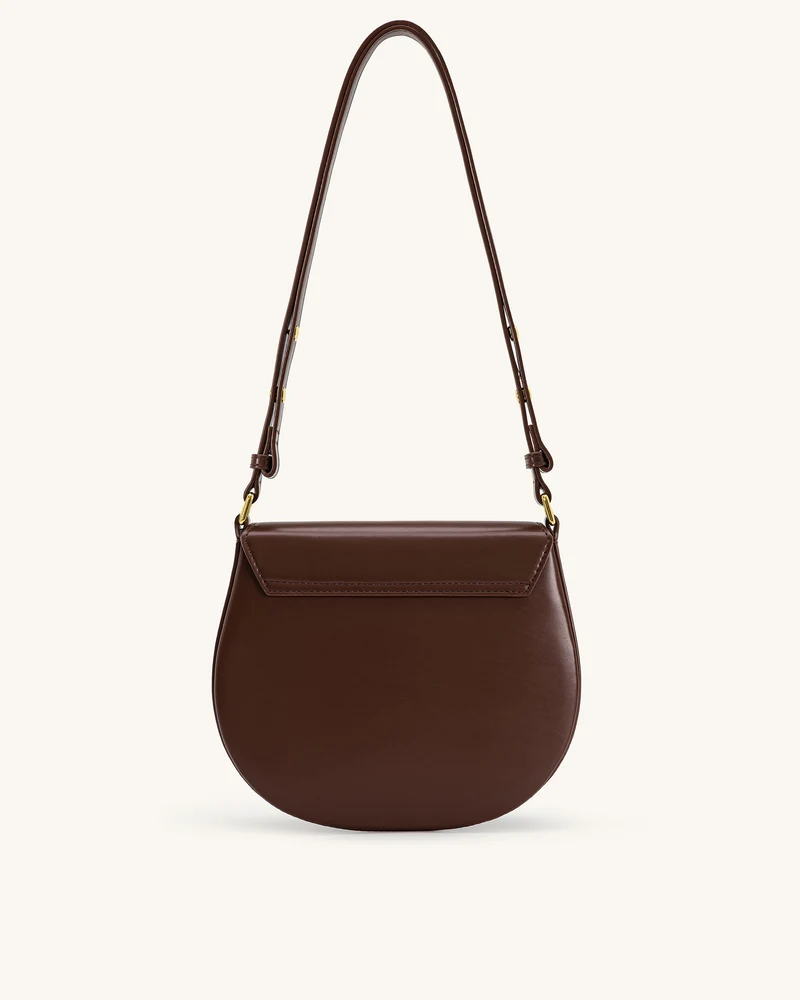 Diana Ringklappen-Satteltasche - Braun