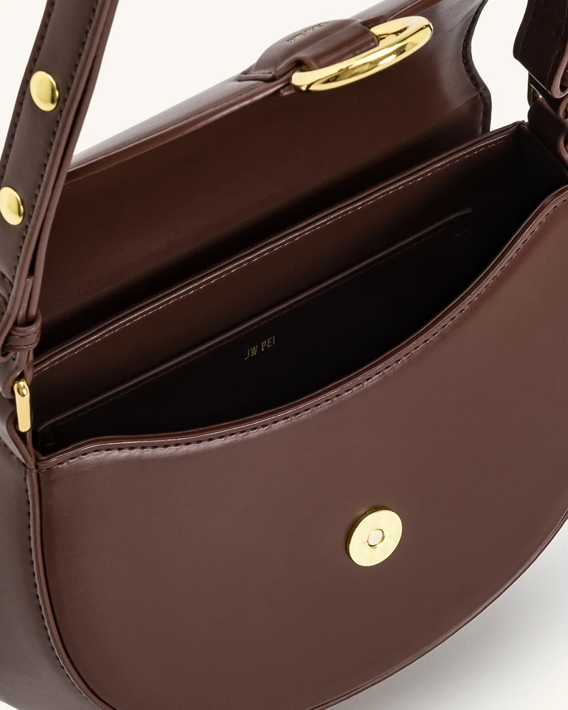 Diana Ringklappen-Satteltasche - Braun