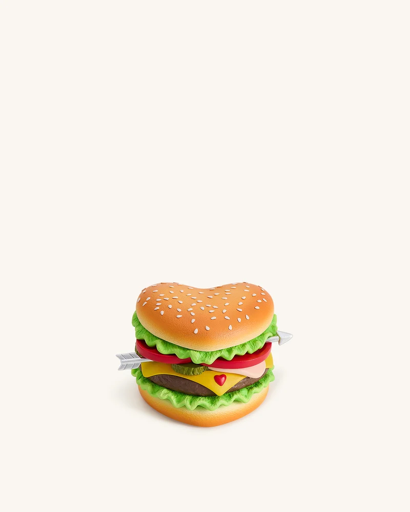 Herz-Burger Neuheit Clutch-Tasche - Mehrfarbig