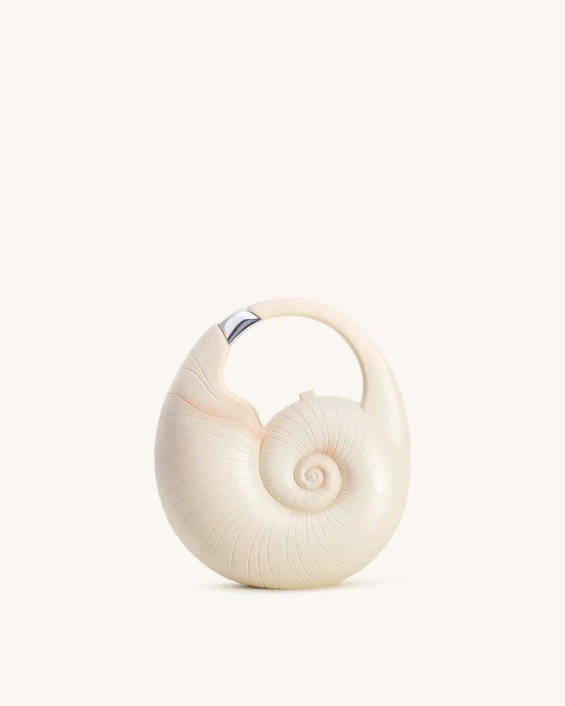 Caylee Muscheltasche - Weiß