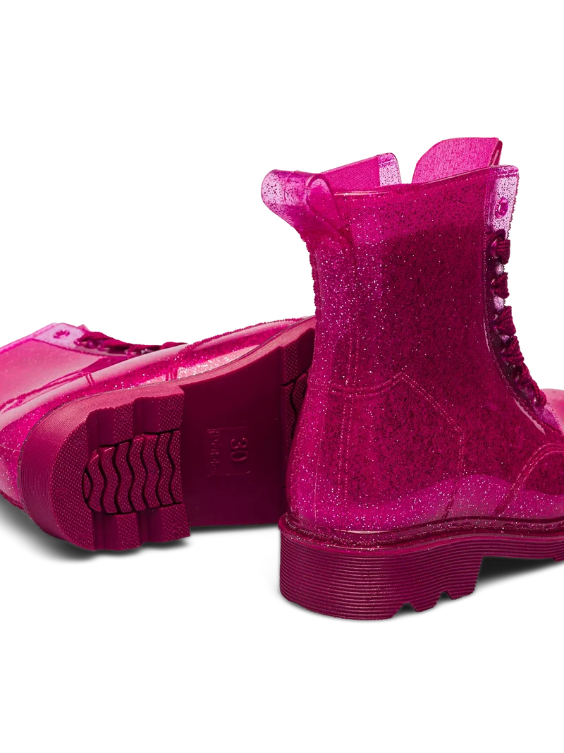 Rosa Glitzer Regenstiefel für Kinder