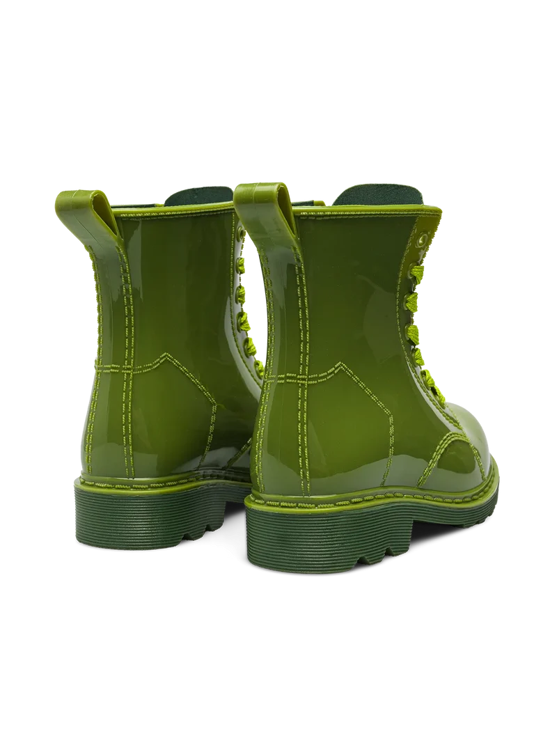 Zederngrüne Regenstiefel für Kinder