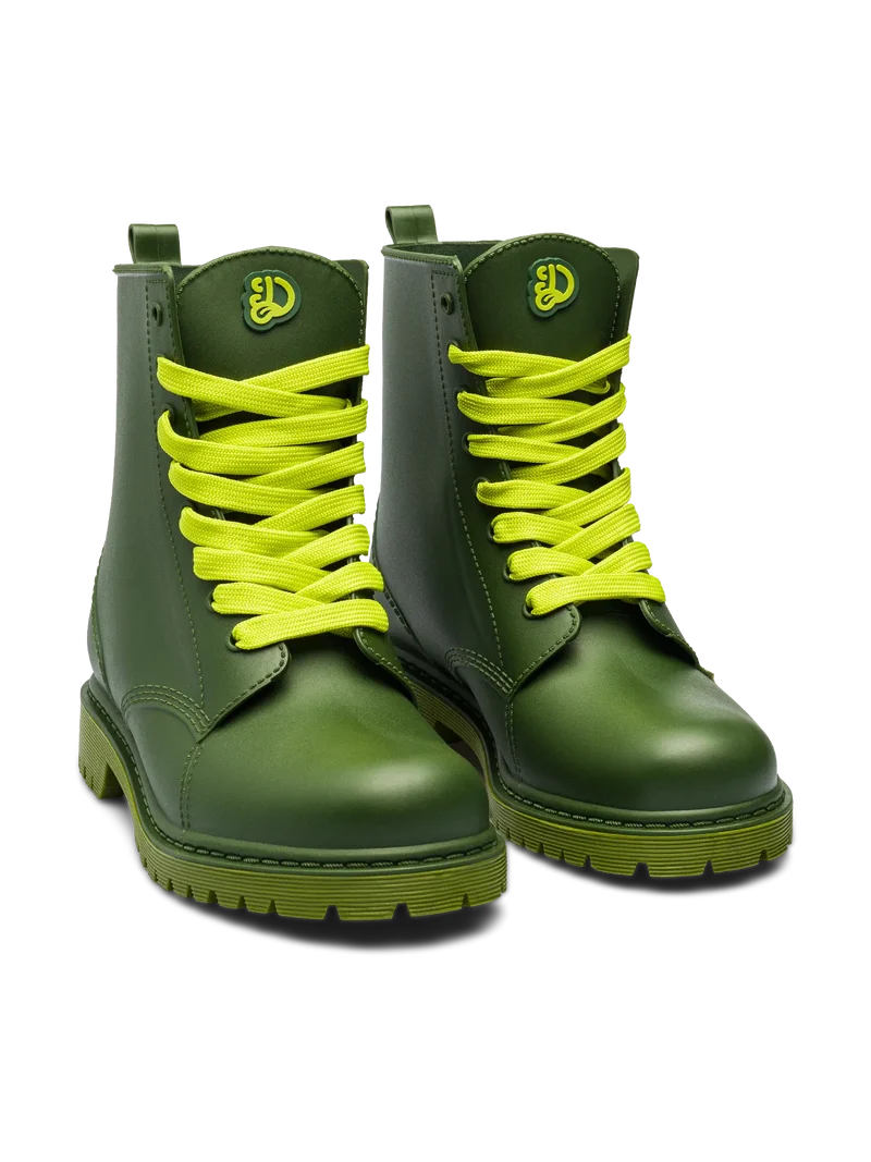 Zederngrüne Regenstiefel für Frauen