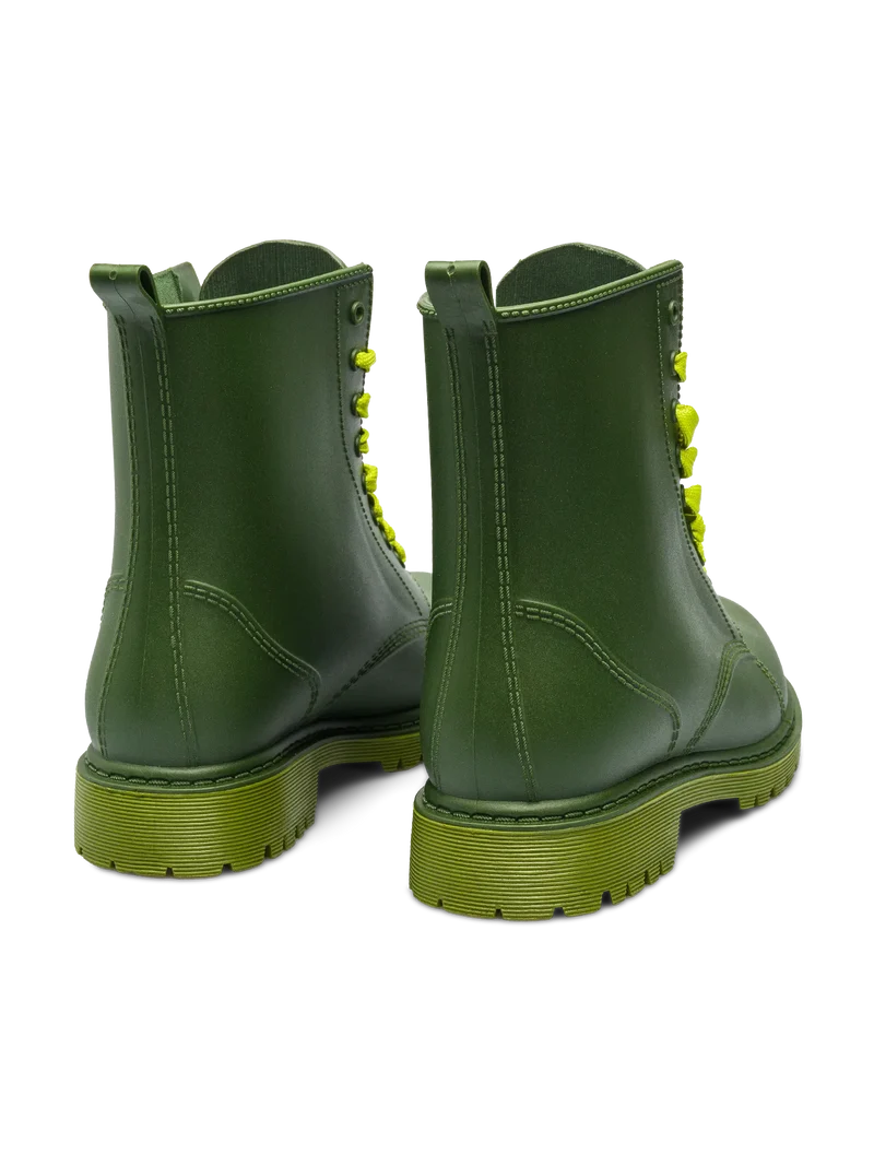 Zederngrüne Regenstiefel für Frauen
