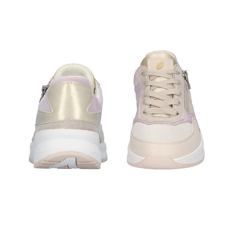 Waldläufer damesneaker - Beige/lavendel