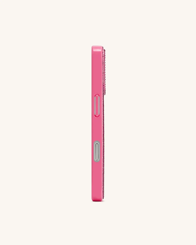 Olive Skewer Handyhülle mit Strass – Rosa