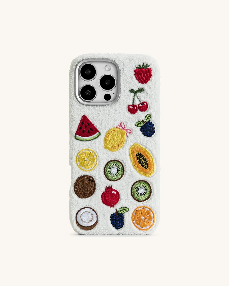 Fruit Fiesta Handyhülle – Mehrfarbig Weiß