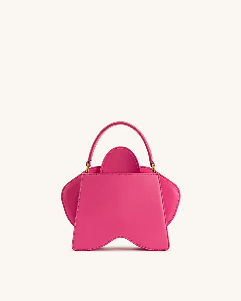 Flora orchideenförmige Henkeltasche – Rosa