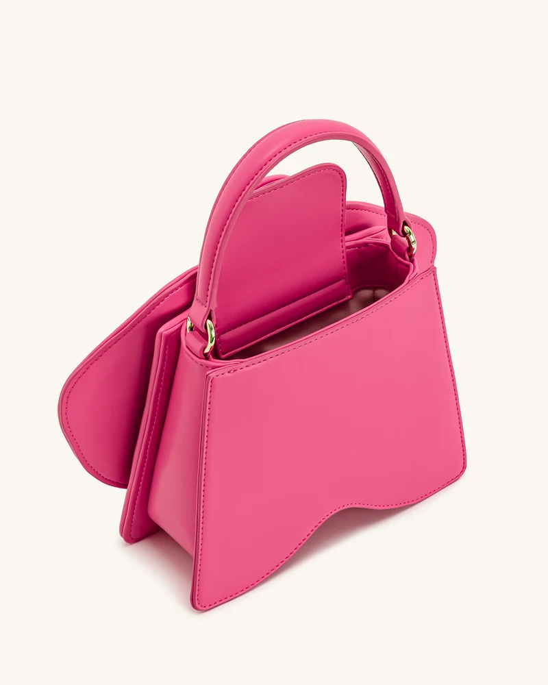 Flora orchideenförmige Henkeltasche – Rosa