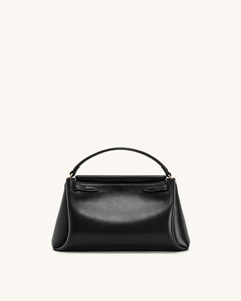 Carmen Handtasche mit Henkel – Schwarz