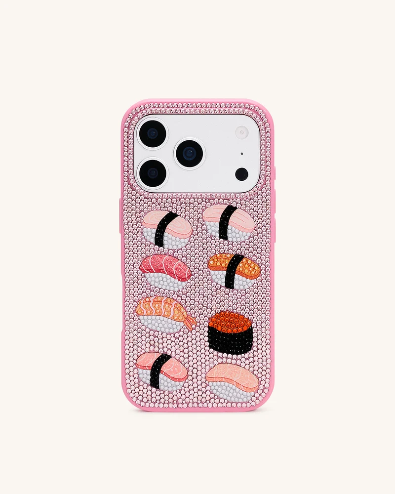 Sushi Handyhülle – Bunt/Rosa