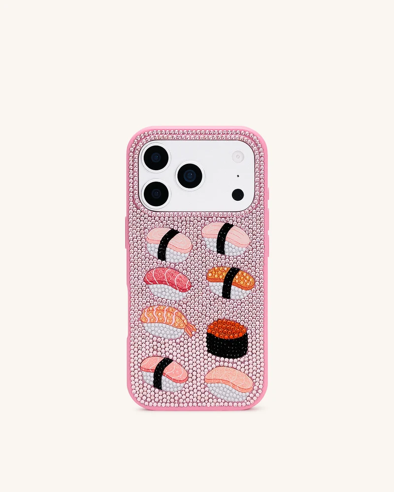 Sushi Handyhülle – Bunt/Rosa