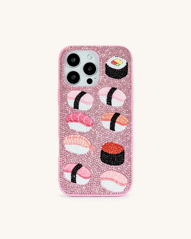 Sushi Handyhülle – Bunt/Rosa