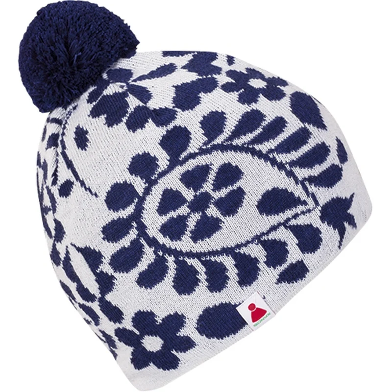 Sionyx Unisex Mütze Flowers Mütze Bommel