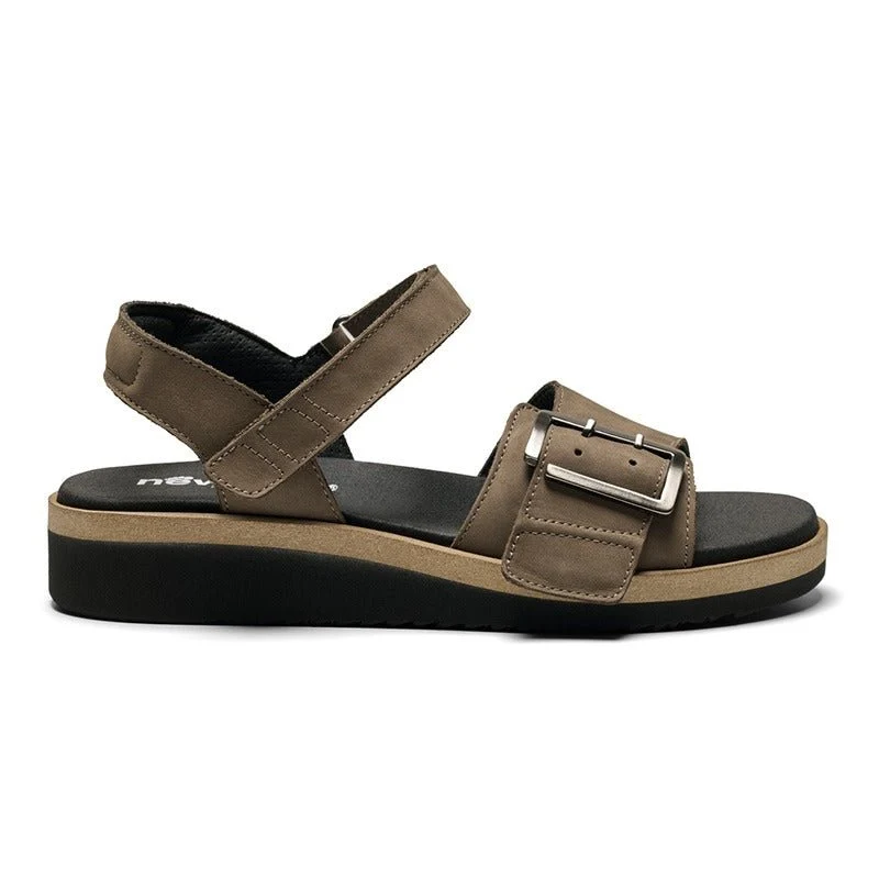 New Feet damesandal - Brun