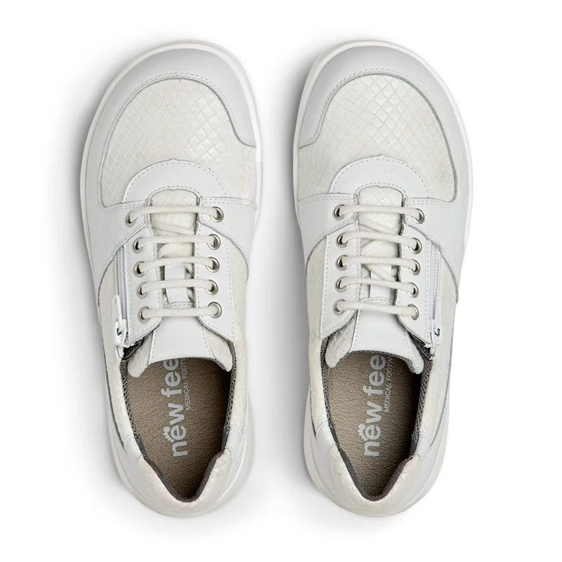 New Feet damesneaker - Hvid