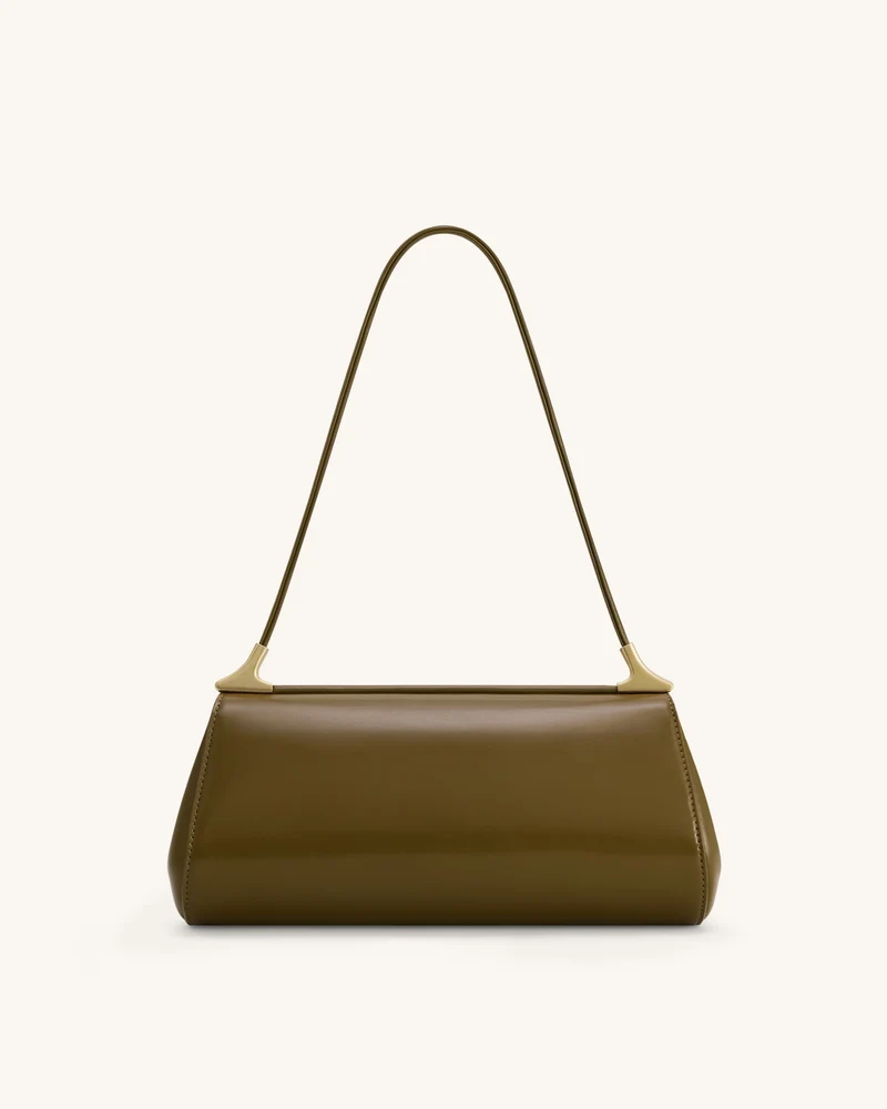 Eloise Schultertasche - Olivgrün