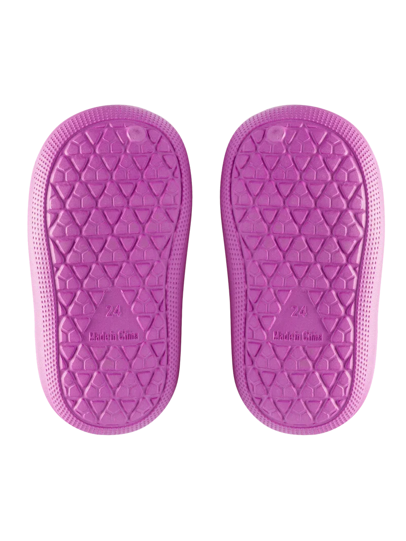 Violette Clog-Sandalen für Kinder