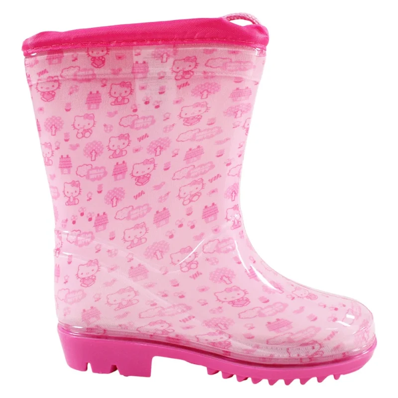 Hello Kitty Kinder Mädchen Stiefel Gummistiefel Regenstiefel