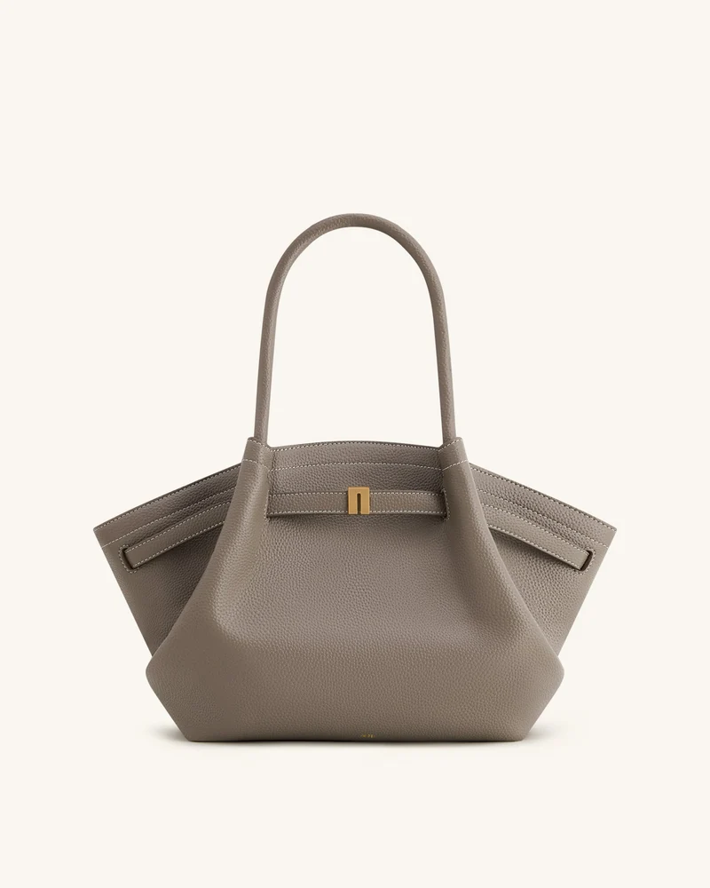 Hana Mittelgroße Tragetasche – Taupe